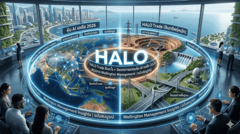 HALO Trade คืออะไร + อัพเดทการลงทุนหุ้น AI เอเชีย 2026 สรุปจาก Wellington Management | ฉบับสมบูรณ์